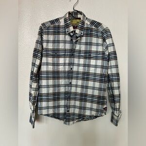 Steve McQueen Barbour Men’s Cotton Plaid Button Down